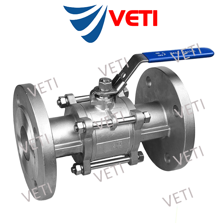进口三片式法兰球阀-进口三片式球阀品牌商-美国VETI/威迪阀门