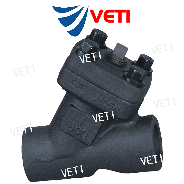 进口Y型锻钢止回阀-进口Y型止回阀品牌商-美国VETI/威迪阀门