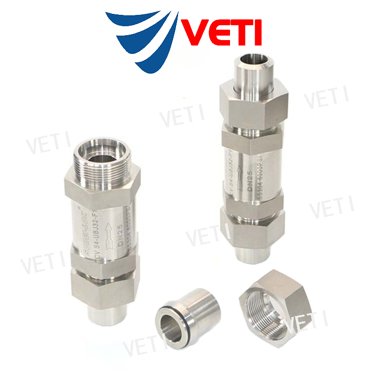 进口卡套式单向阀-进口高压单向阀品牌商-美国VETI/威迪阀门