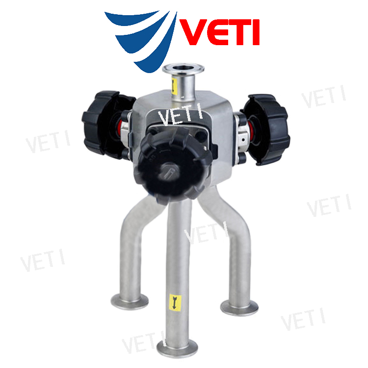进口卫生级多通道隔膜阀-进口卫生级多通道隔膜阀品牌-美国VETI/威迪阀门